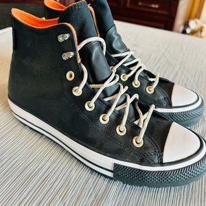 Converse Chuck Taylor Leather Insulated High tops Brand New Unisex M8.5 W10.5